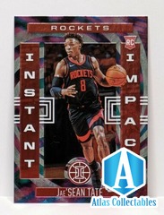 2020-21 Panini Illusions Instant Impact #21 Jae'Sean Tate RC Rookie Rockets